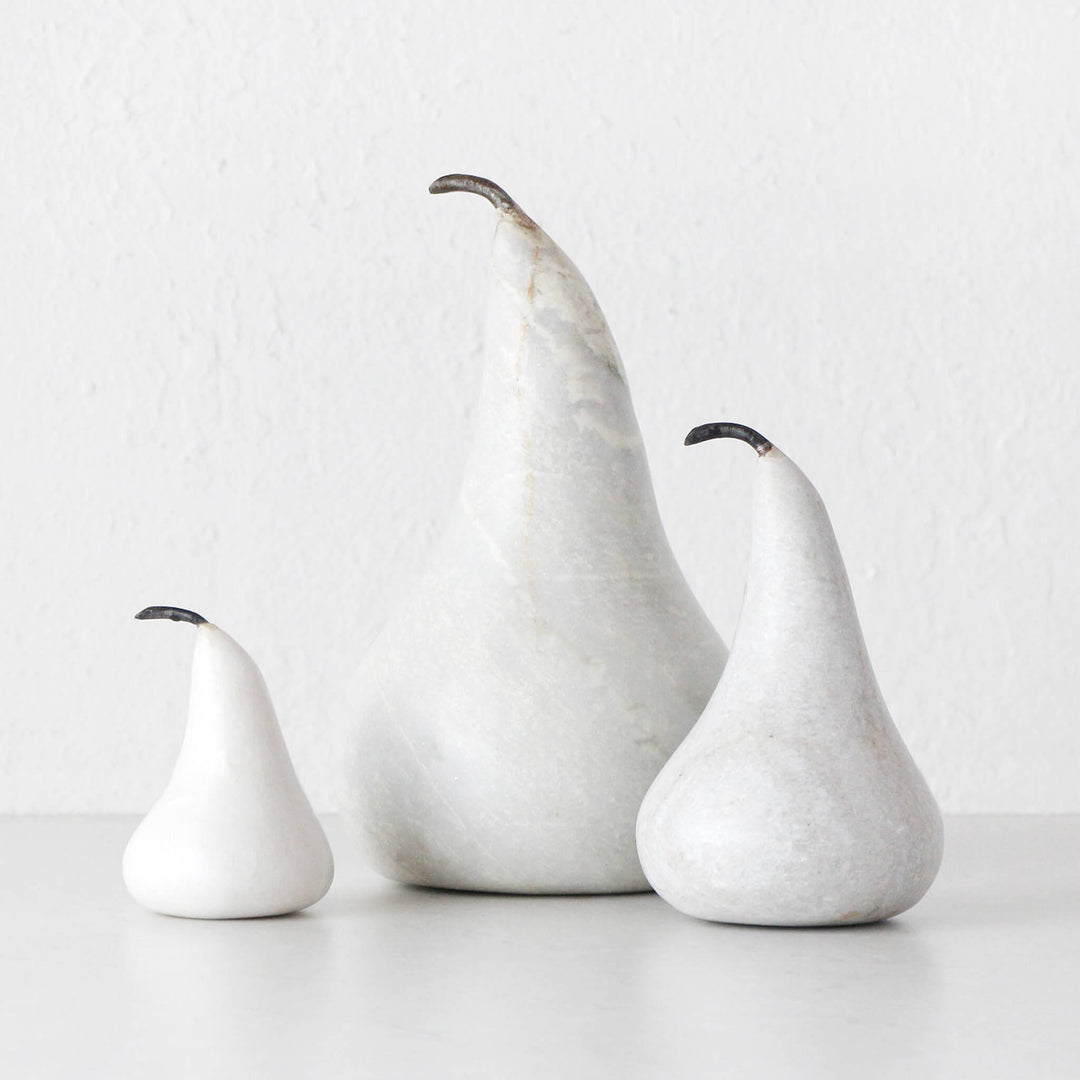 MARBLE PEAR  |  WHITE COLLECTION