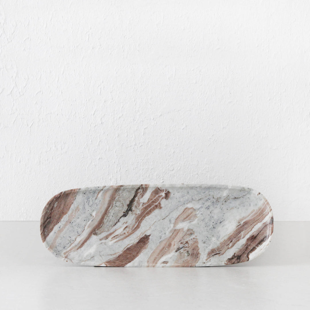 MARCO MARBLE SERVING TRAY  |  NUDE MARBLE