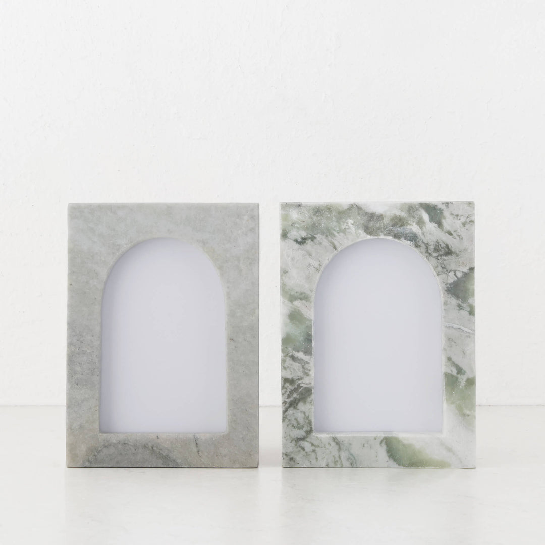 MARCO MARBLE PHOTO FRAME BUNDLE X2 | 4X6 | GREEN MARBLE