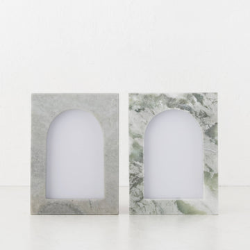MARCO MARBLE PHOTO FRAME BUNDLE X2 | 4X6 | GREEN MARBLE