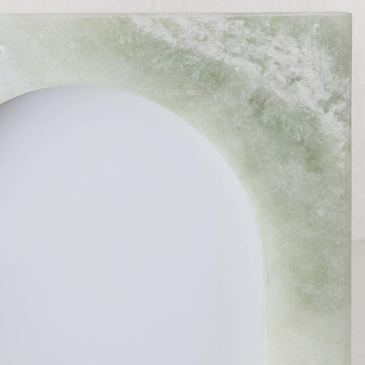 MARCO MARBLE PHOTO FRAME | CLOSE UP | GREEN MARBLE