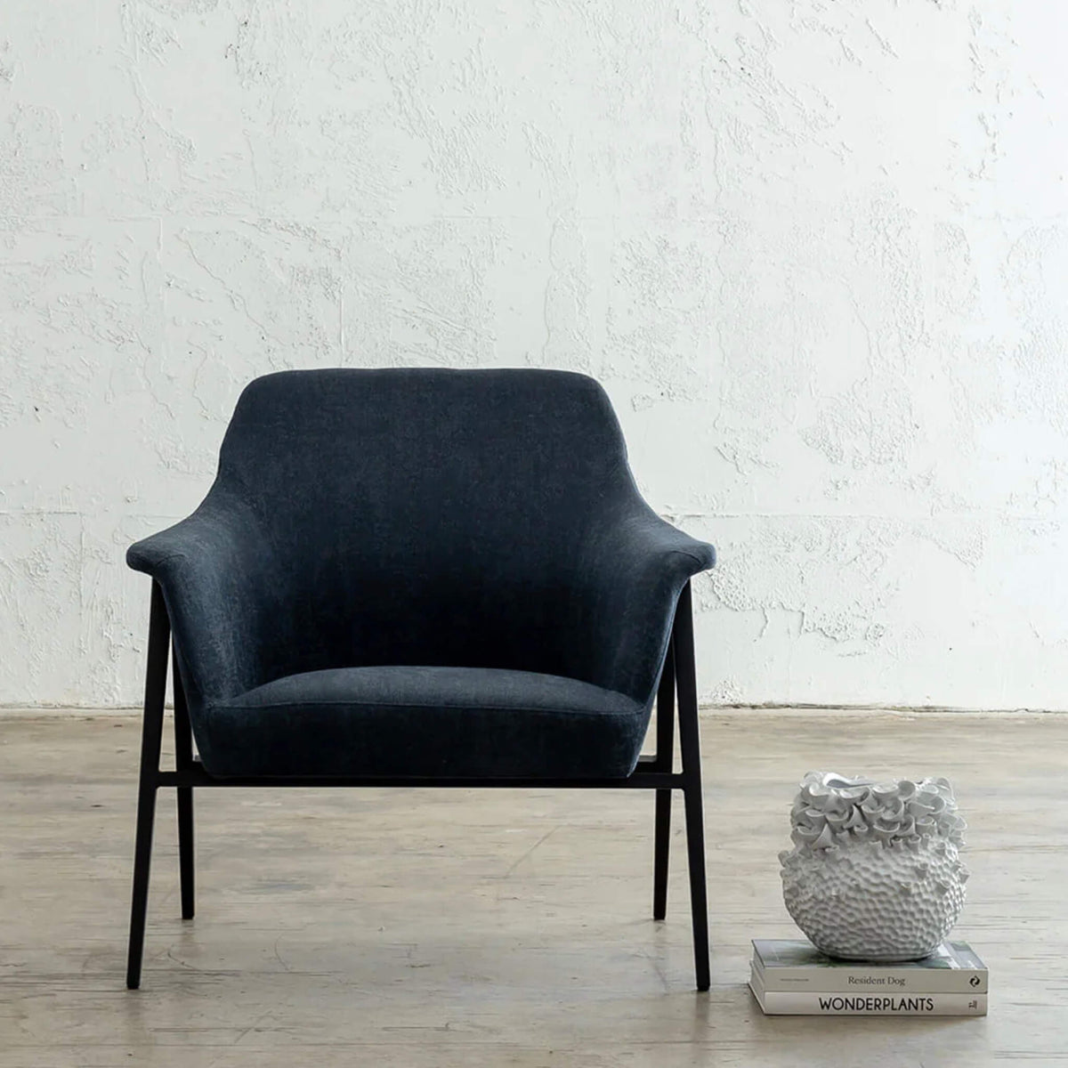 MARCUS ARM CHAIR | BALTIC BLUE | MODERN OCCASIONAL CHAIR | LOUNGE CHAIR ...