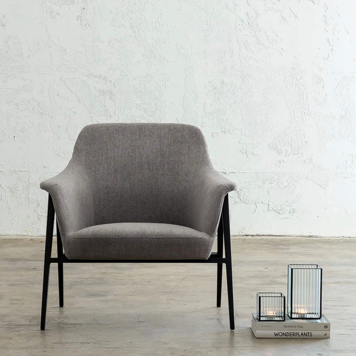 MARCUS ARMCHAIR | SILVER GREY