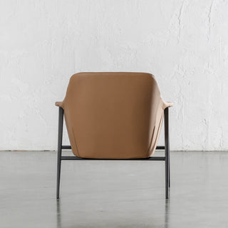 MARCUS ARMCHAIR   |  CANYON TAN VEGAN LEATHER