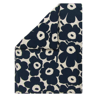 MARIMEKKO BED BUNDLE  |  UNIKKO DUVET QUILT COVER + 2 PILLOWCASES  |  NAVY BLUE + BEIGE