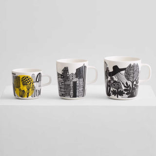 MARIMEKKO  |  SIIRTOLAPUUTARHA COFFEE MUG | ORANGE SPOT COLLECTION