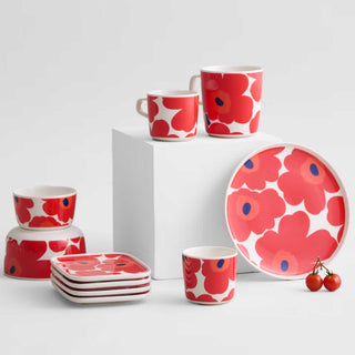MARIMEKKO UNIKKO COLLECTION |RED + WHITE