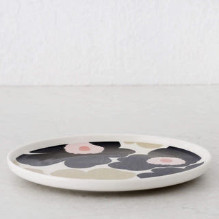 MARIMEKKO  |  UNIKKO OIVA PLATE 20CM BUNDLE X2  |  OFF WHITE + CHARCOAL + SAND + PINK
