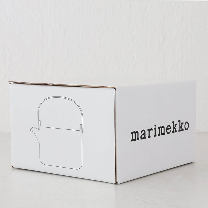MARIMEKKO  |  SIIRTOLAPUUTARHA TEAPOT 7DL | BLACK + WHITE