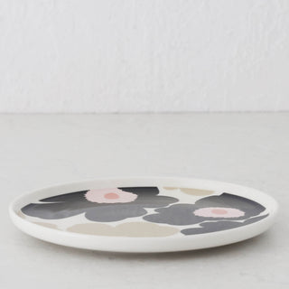 MARIMEKKO  |  UNIKKO OIVA PLATE 20CM BUNDLE X2  |  OFF WHITE + CHARCOAL + SAND + PINK