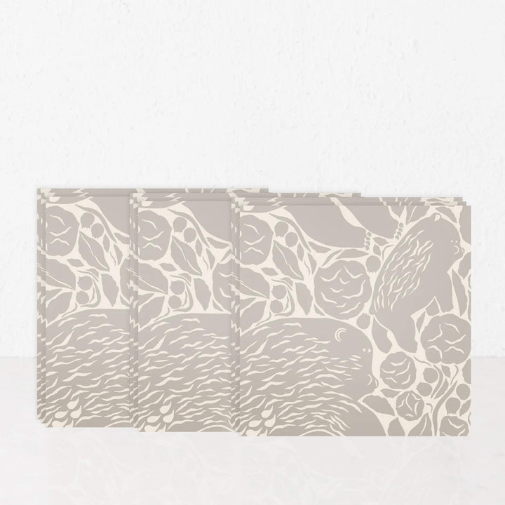 MARIMEKKO | KARHUEMO PAPER NAPKINS | LINEN | BUNDLEx3