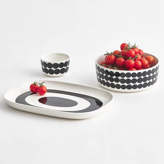MARIMEKKO  |  OIVA MELOONI SERVING DISH  |  BLACK + WHITE