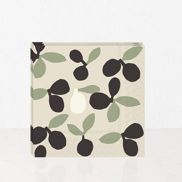 MARIMEKKO | PIENI OMPPO PAPER NAPKINS | CREAM + OLIVE