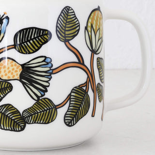 MARIMEKKO  |  TIARA OIVA JUG 1.25L  |  WHITE + WARM ORANGE + GREEN