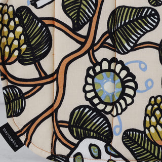 MARIMEKKO  |  TIARA POT HOLDER BUNDLE X2 |  SAND + WARM ORANGE + GREEN