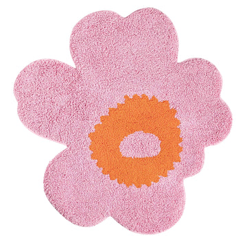 MARIMEKKO  |  UNIKKO BATH  MAT  |  73CM X 74CM  |  EMERALD GREEN + BLUE