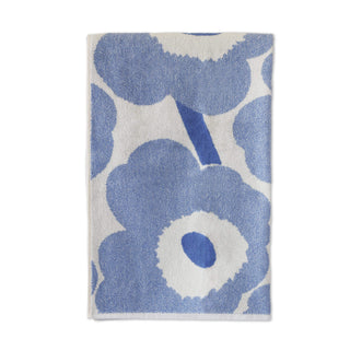 MARIMEKKO  |  UNIKKO BATH TOWEL  |  CREAM + SKY BLUE