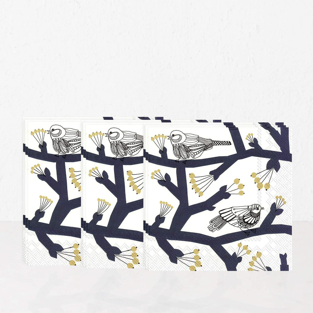 MARIMEKKO  |  PAKKANEN PAPER NAPKINS  |  NAVY