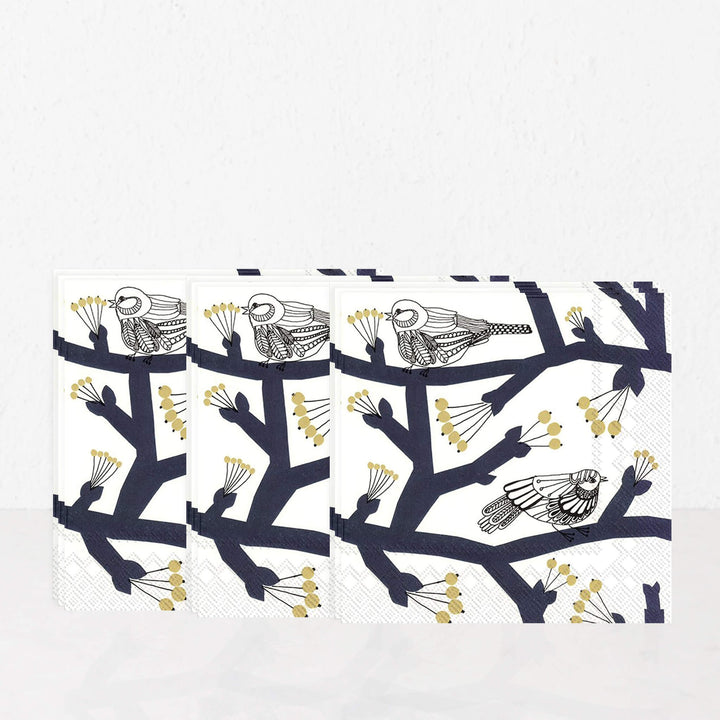 MARIMEKKO  |  PAKKANEN PAPER NAPKINS  |  NAVY