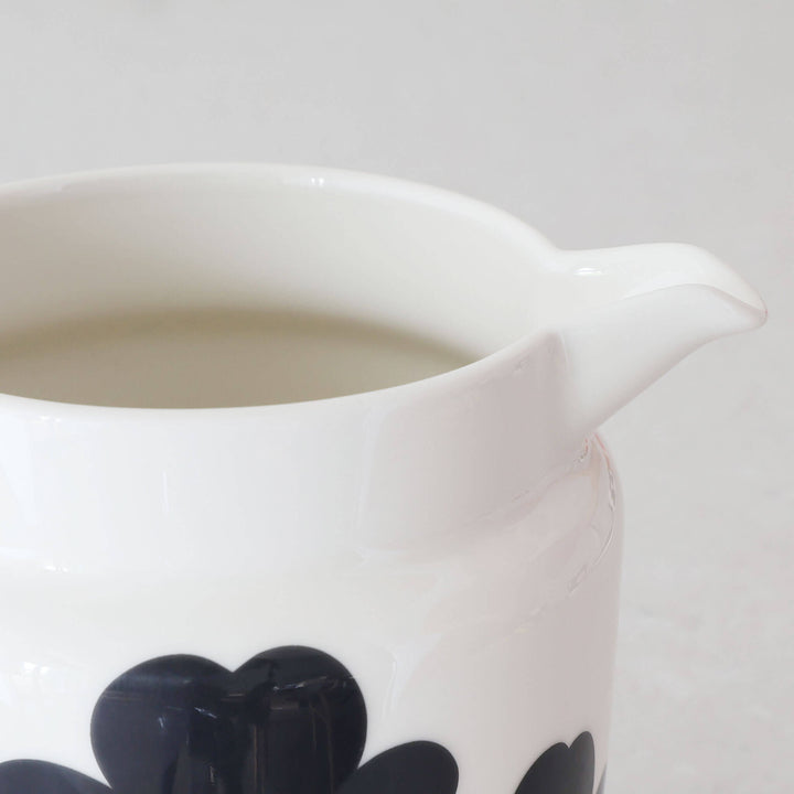 MARIMEKKO  |  UNIKKO OIVA PITCHER JUG 1.5L  |  OFF WHITE + CHARCOAL + SAND + PINK