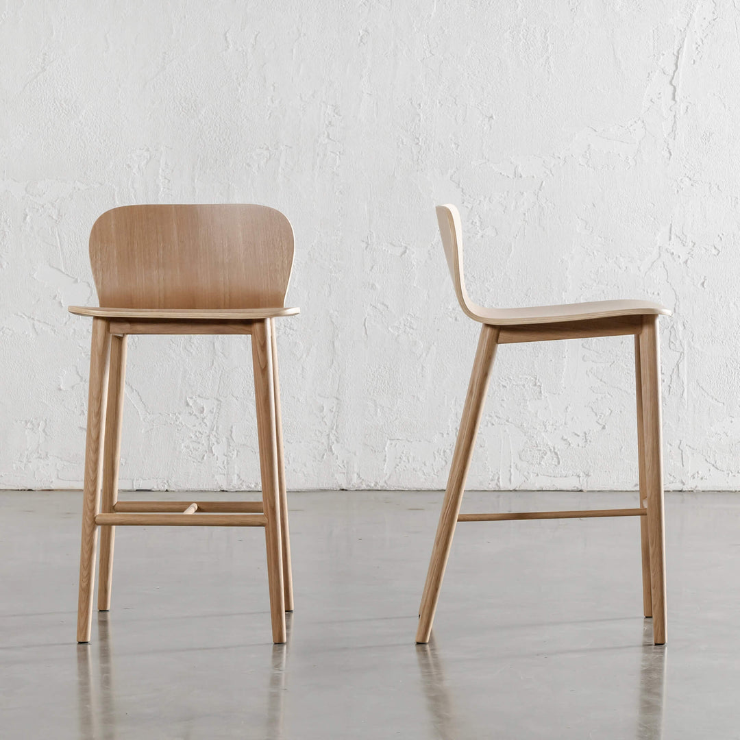 MARKOS BAR CHAIR | NATURAL OAK