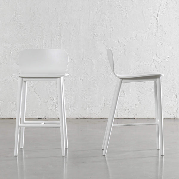 MARKOS BAR CHAIR  |  WHITE GRAIN