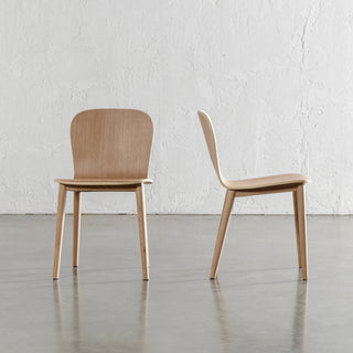 MARKOS DINING CHAIR  |  NATURAL OAK
