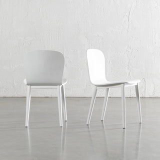 MARKOS DINING CHAIR  |  WHITE GRAIN