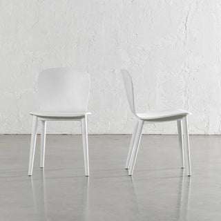 MARKOS DINING CHAIR  |  WHITE GRAIN