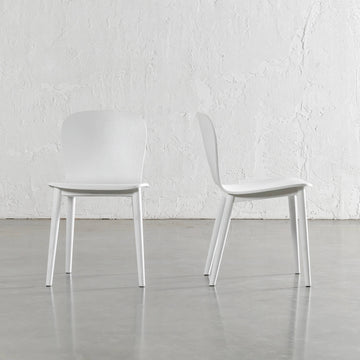 MARKOS DINING CHAIR  |  WHITE GRAIN