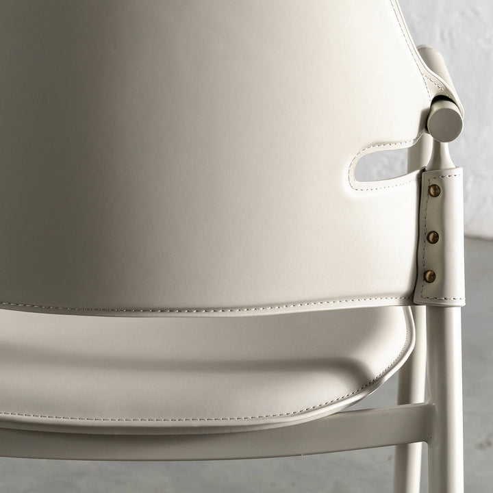 MARTANA VEGAN LEATHER DINING CHAIR  |  STONEYGROUND