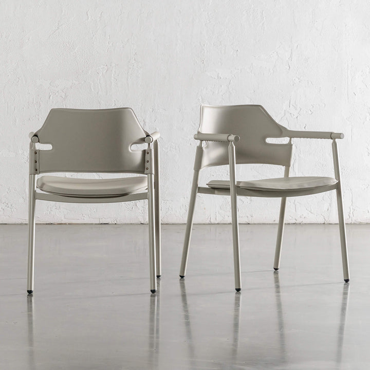 MARTANA VEGAN LEATHER DINING CHAIR  |  STONEYGROUND