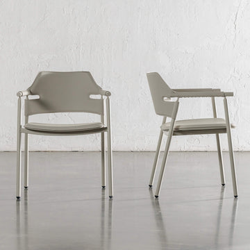 MARTANA VEGAN LEATHER DINING CHAIR  |  STONEYGROUND