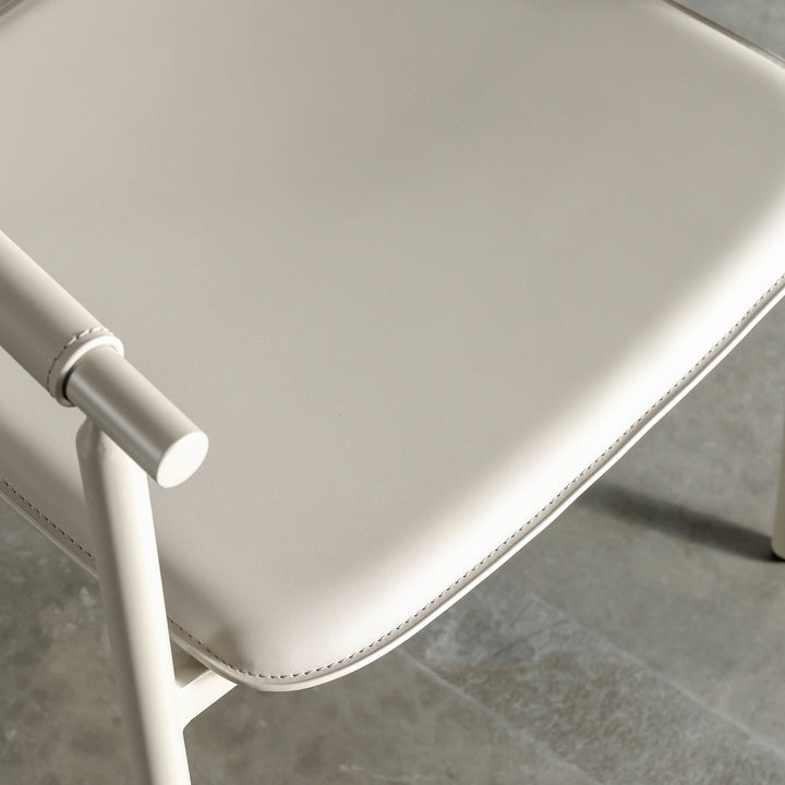 MARTANA VEGAN LEATHER DINING CHAIR  |  STONEYGROUND