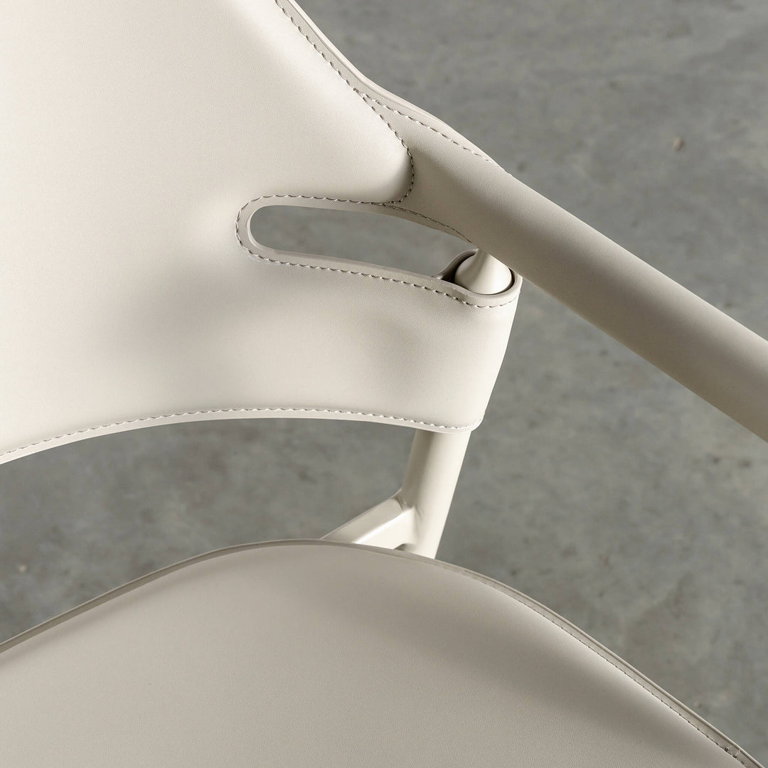 MARTANA VEGAN LEATHER DINING CHAIR  |  STONEYGROUND