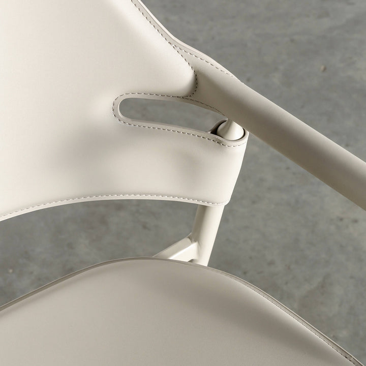 MARTANA VEGAN LEATHER DINING CHAIR  |  STONEYGROUND