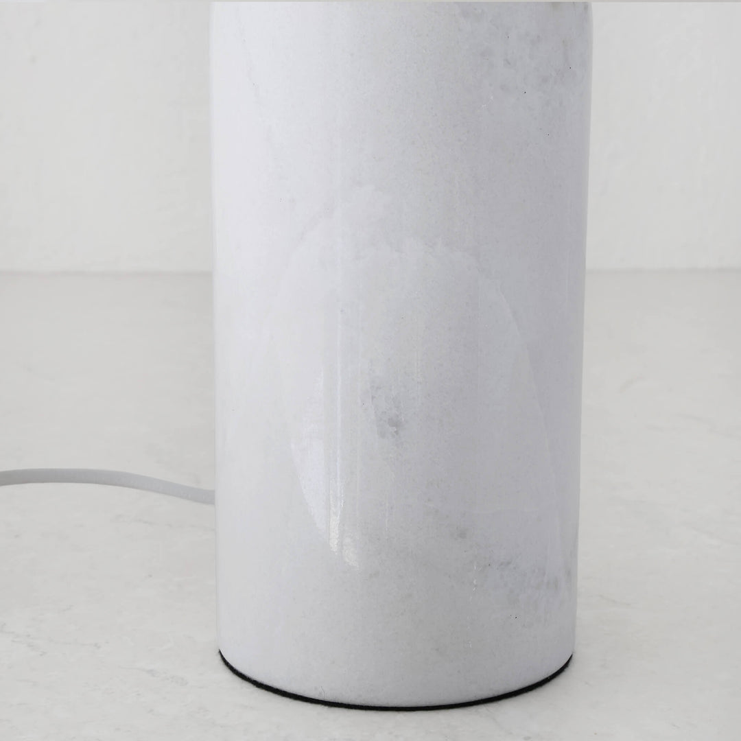 MILANO TABLE LAMP  |  WHITE MARBLE