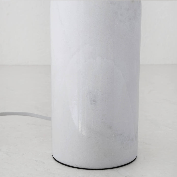 MILANO TABLE LAMP  |  WHITE MARBLE