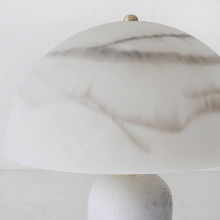 MILANO TABLE LAMP  |  WHITE MARBLE