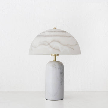 MILANO TABLE LAMP  |  WHITE MARBLE