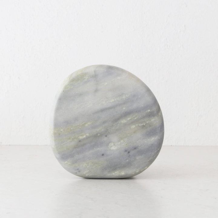 MINERAL SOLID MARBLE DISH  |  24CM  |  GREEN MARBLE