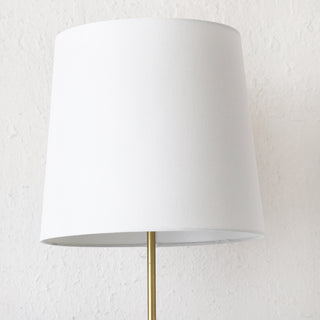 MISSOURI MARBLE TABLE LAMP  |  WHITE MARBLE