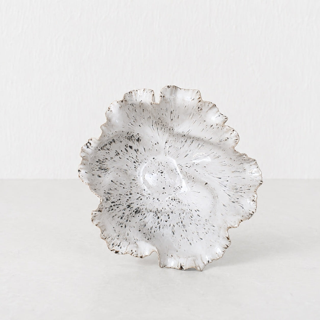 MODE TERI BOWL  |  26CM  |  IVORY FLECK