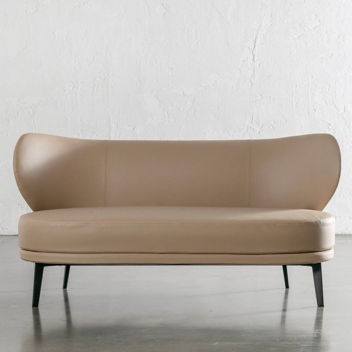 MOLENHOEK 2 SEAT SOFA  |  SMOKE TAUPE VEGAN LEATHER