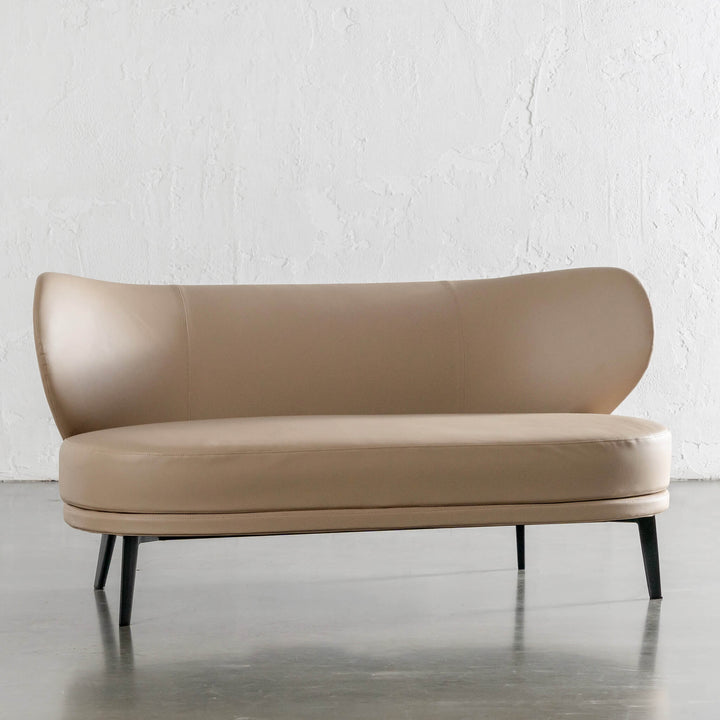 MOLENHOEK 2 SEAT SOFA  |  SMOKE TAUPE VEGAN LEATHER