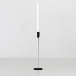 MONA CANDLE HOLDER LARGE  |  BLACK