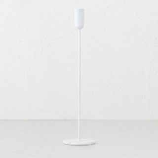 MONA CANDLE HOLDER LARGE  |  CHALK