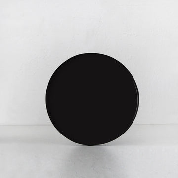 MONA ROUND TRAY  |  BLACK