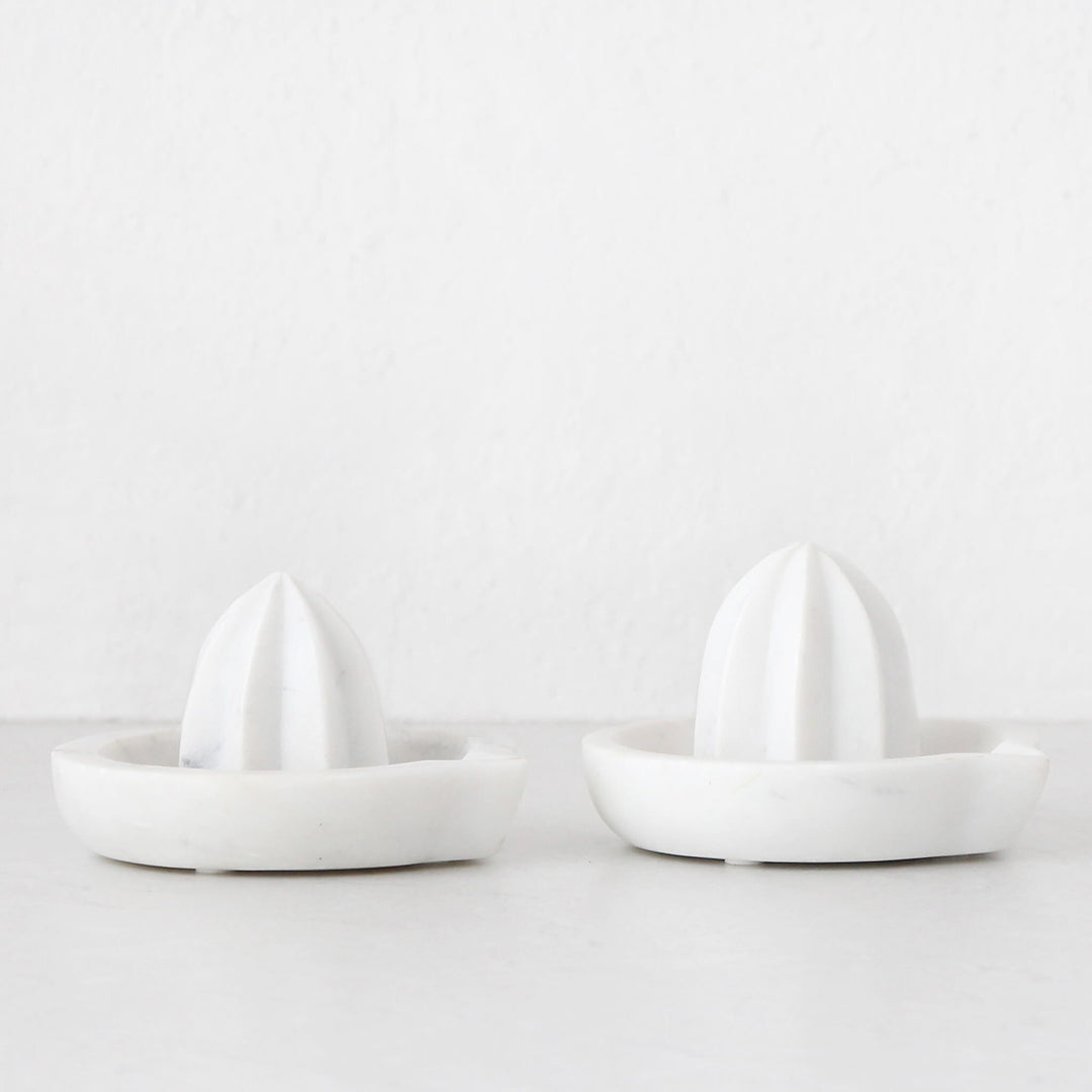 MARA CITRUS JUICER BUNDLE X2  |  WHITE MARBLE