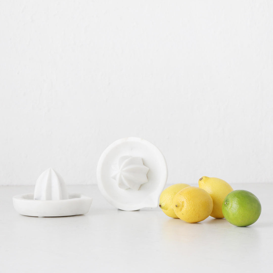 MARA CITRUS JUICER BUNDLE X2  |  WHITE MARBLE